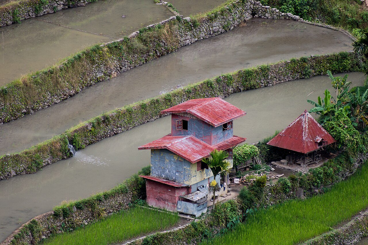 Batad village set among the Ifugao rice terraces