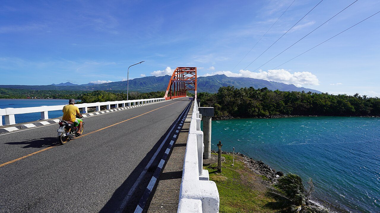 Biliran Bridge connecting Biliran Island to mainland Leyte