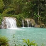 Turquoise tiers of Cambugahay Falls in Siquijor