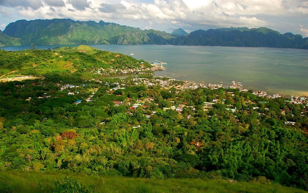 Coron town waterfront, Busuanga Island, the arrival point when traveling from El Nido to Coron