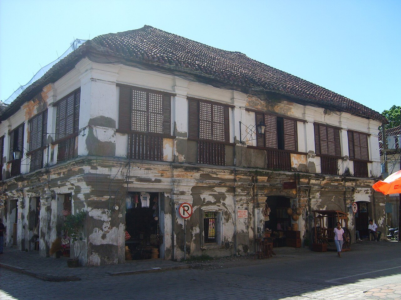 Calle Crisologo in Vigan, the end point of the Manila to Vigan trip