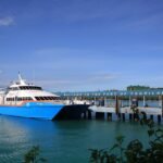 Fastcraft ferry docked at the Port of Tagbilaran, Bohol
