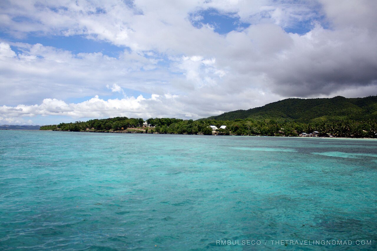 Siquijor Island coastline, Philippines