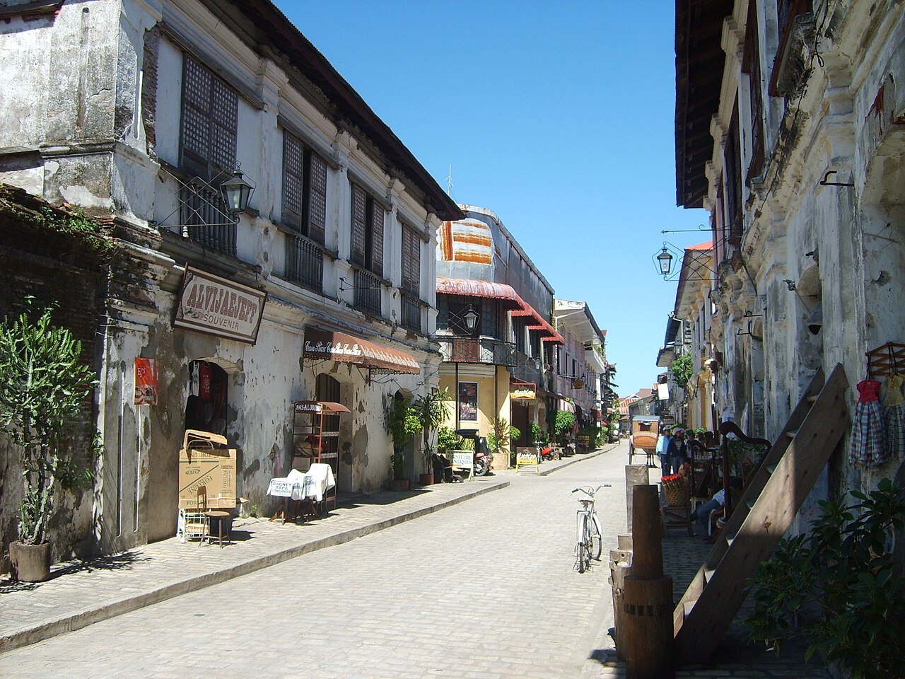 Vigan old town, the destination when travelling from Manila to Vigan