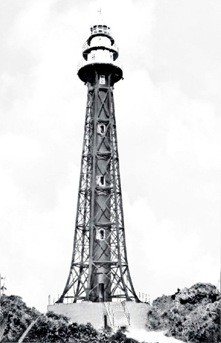 Apo Reef lighthouse in Occidental Mindoro, Philippines