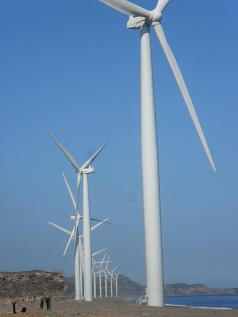 The Bangui Windmills near Pagudpud in Ilocos Norte