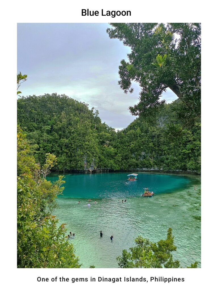 The Blue Lagoon in Dinagat Islands, best visited in the dry season