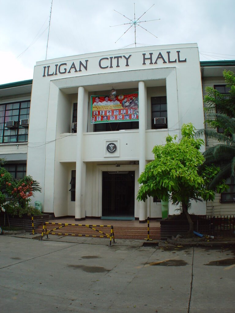 Iligan City hall in downtown Iligan, Philippines