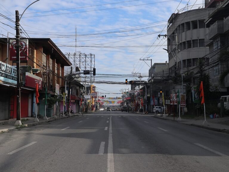 Downtown Iligan Poblacion area along Roxas Avenue, near hotels and pension houses