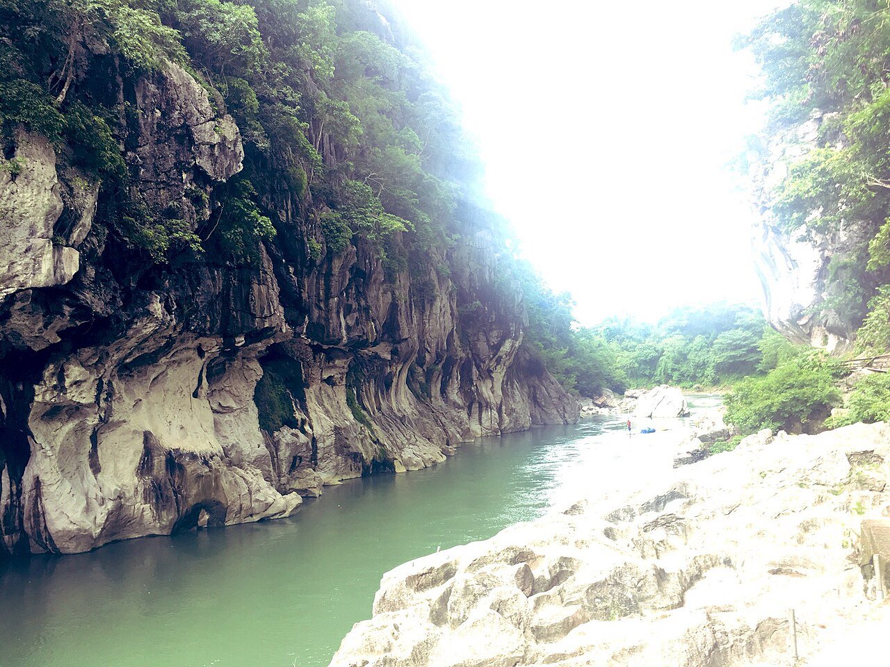Minalungao National Park in General Tinio, Nueva Ecija