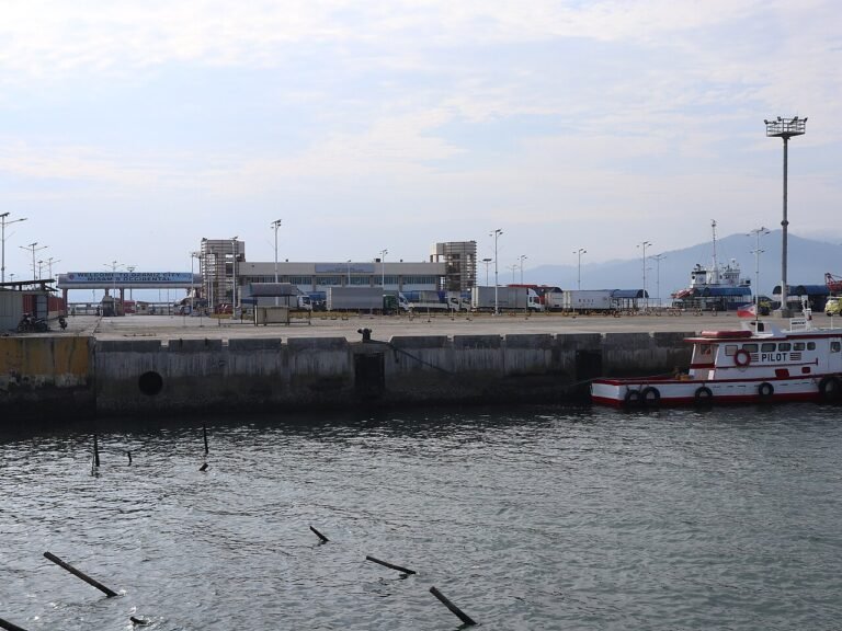 Ozamis City port on Panguil Bay where the ferry to Cebu departs