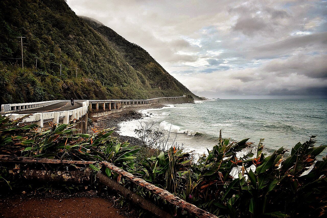 Patapat Viaduct in Pagudpud, one of the best coastal drives in Ilocos Norte