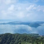Is Cavite safe for tourists, view of Taal Volcano from Tagaytay ridge