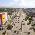 Aerial view of Tacurong City, Sultan Kudarat